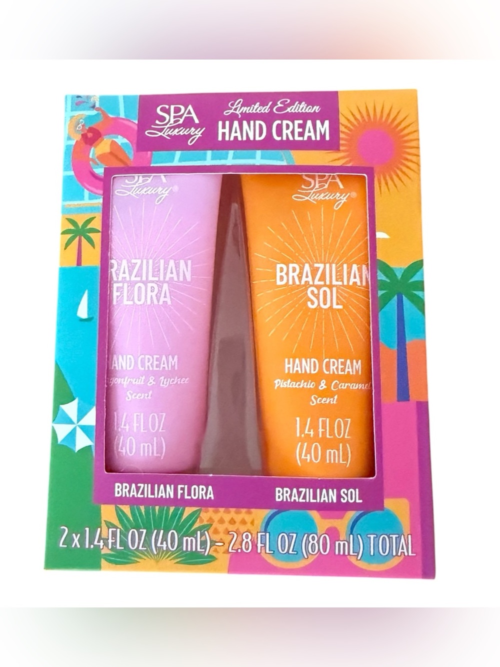 Brazilian Flora & Brazilian Sol Hand Cream Duo